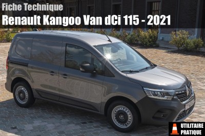Fiche technique Renault Kangoo Van dCi 115 2021